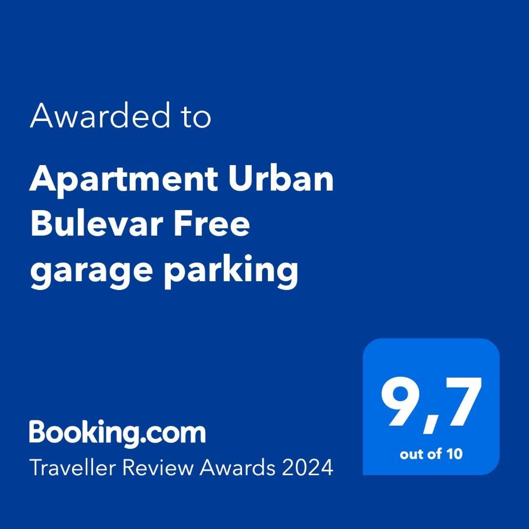 Apartment Urban Bulevar Free Garage Parking Sarajevo Exterior foto